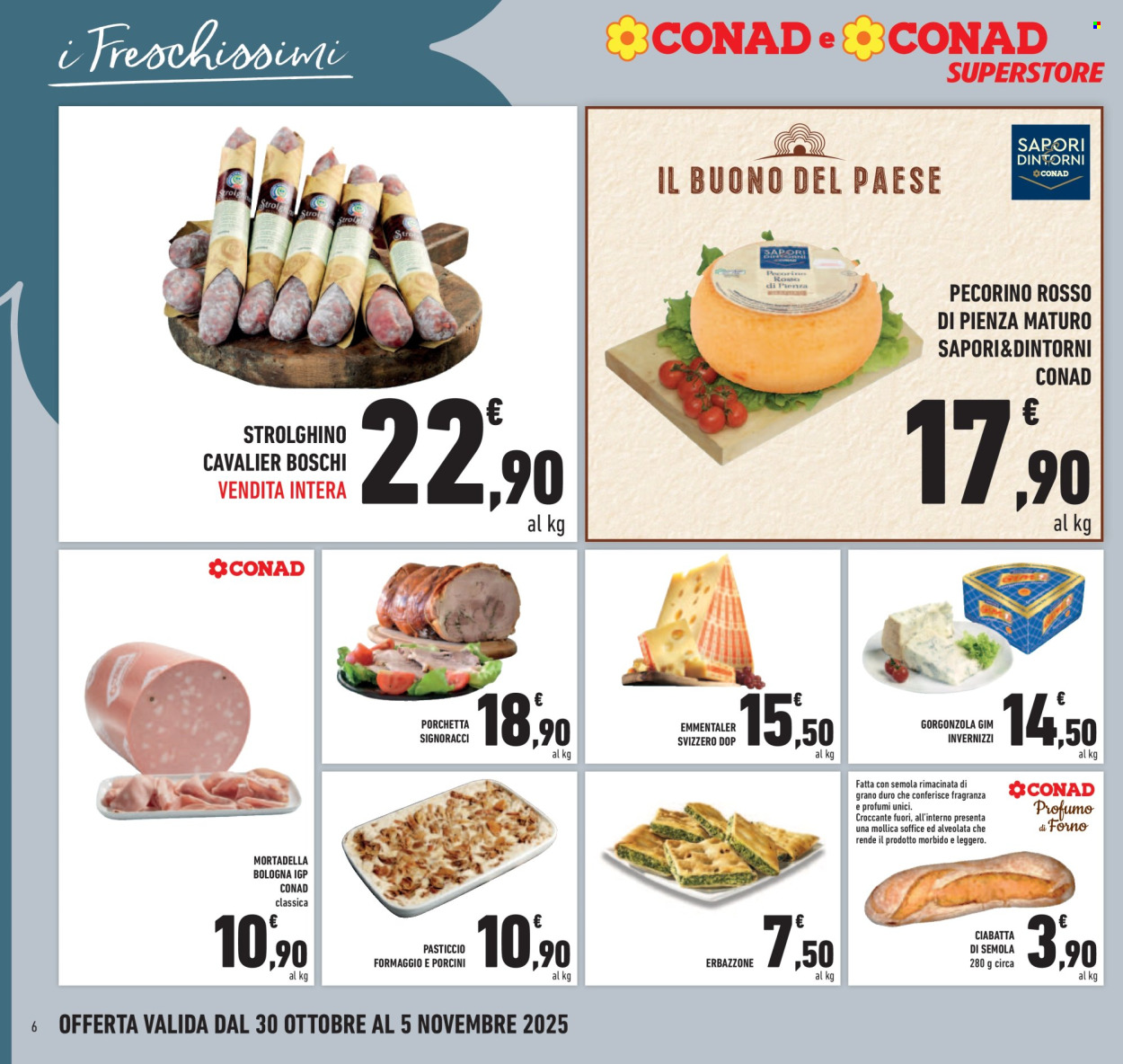 Volantino Conad Superstore - 30/10/2025 - 5/11/2025. Pagina 6