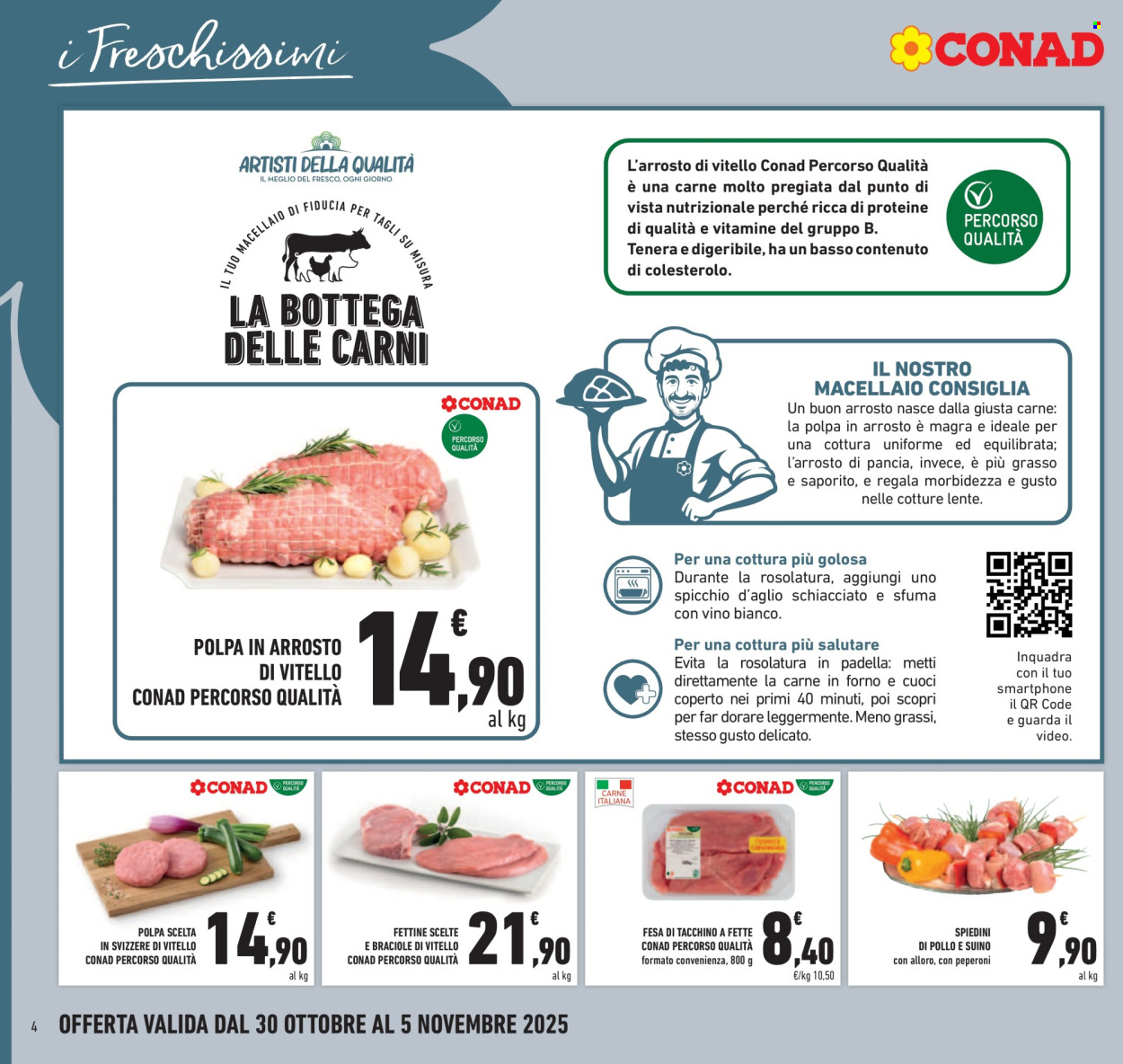 Volantino Conad - 30/10/2025 - 5/11/2025. Pagina 4