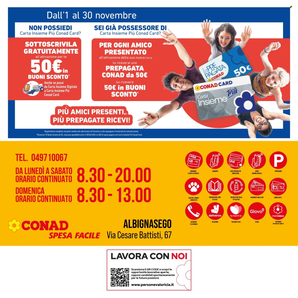 Volantino Spesa Facile Conad - 1/11/2025 - 30/11/2025. Pagina 8