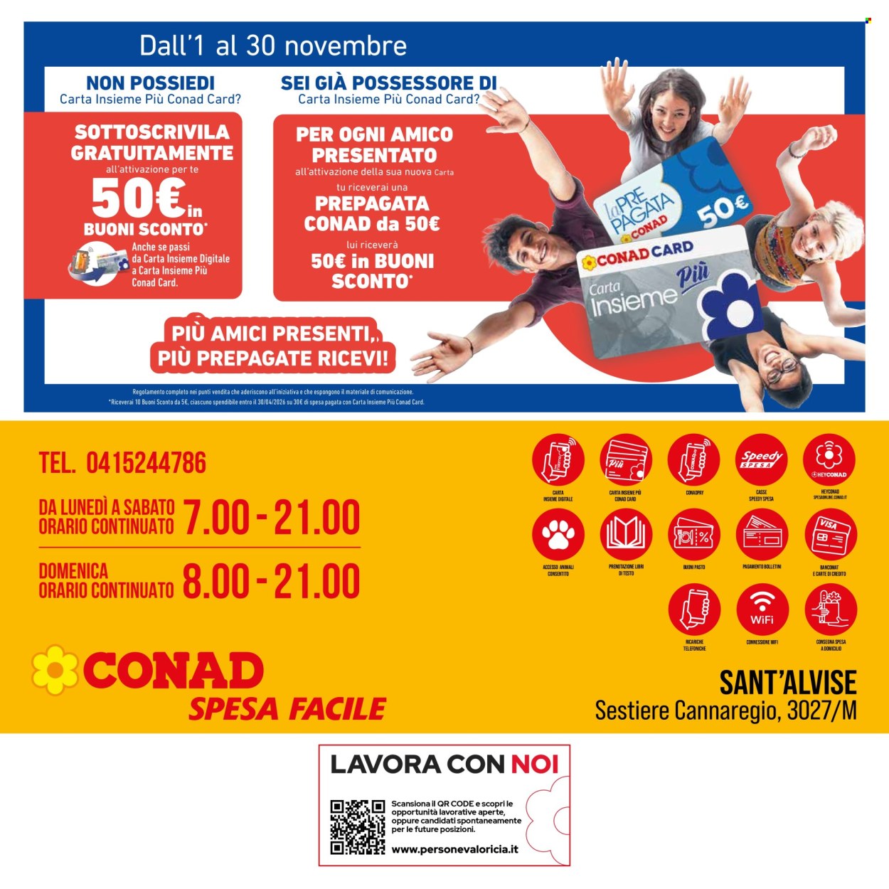 Volantino Spesa Facile Conad - 1/11/2025 - 30/11/2025. Pagina 4