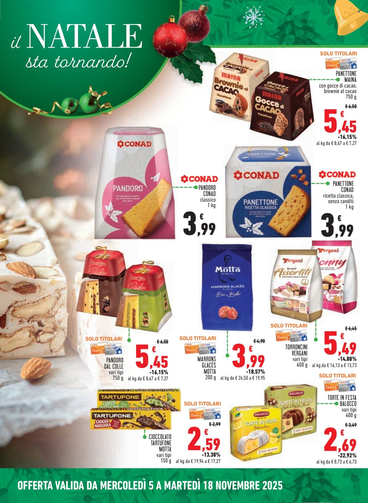 Volantino Conad - 5/11/2025 - 18/11/2025. Pagina 4