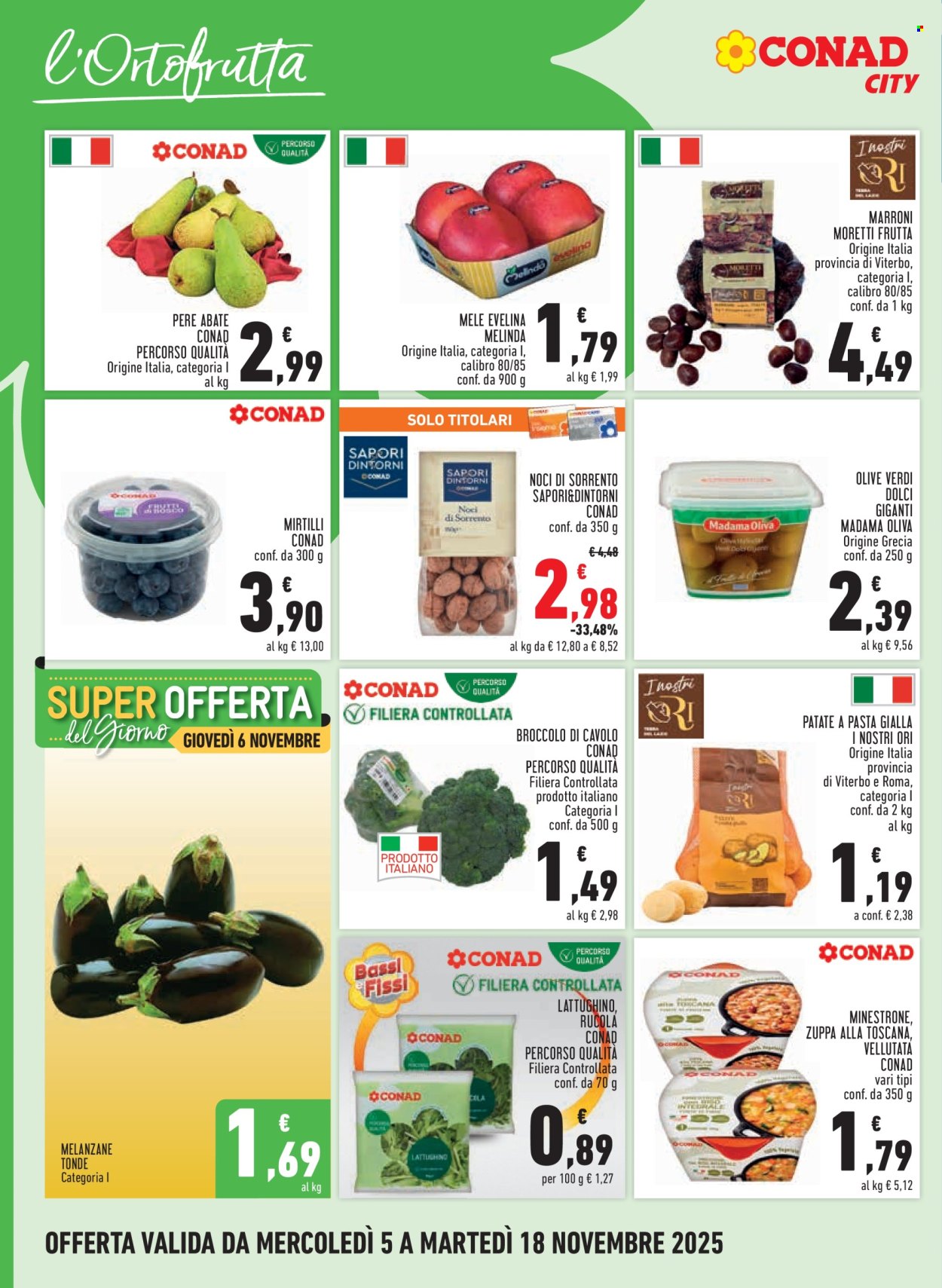Volantino Conad - 5/11/2025 - 18/11/2025. Pagina 8