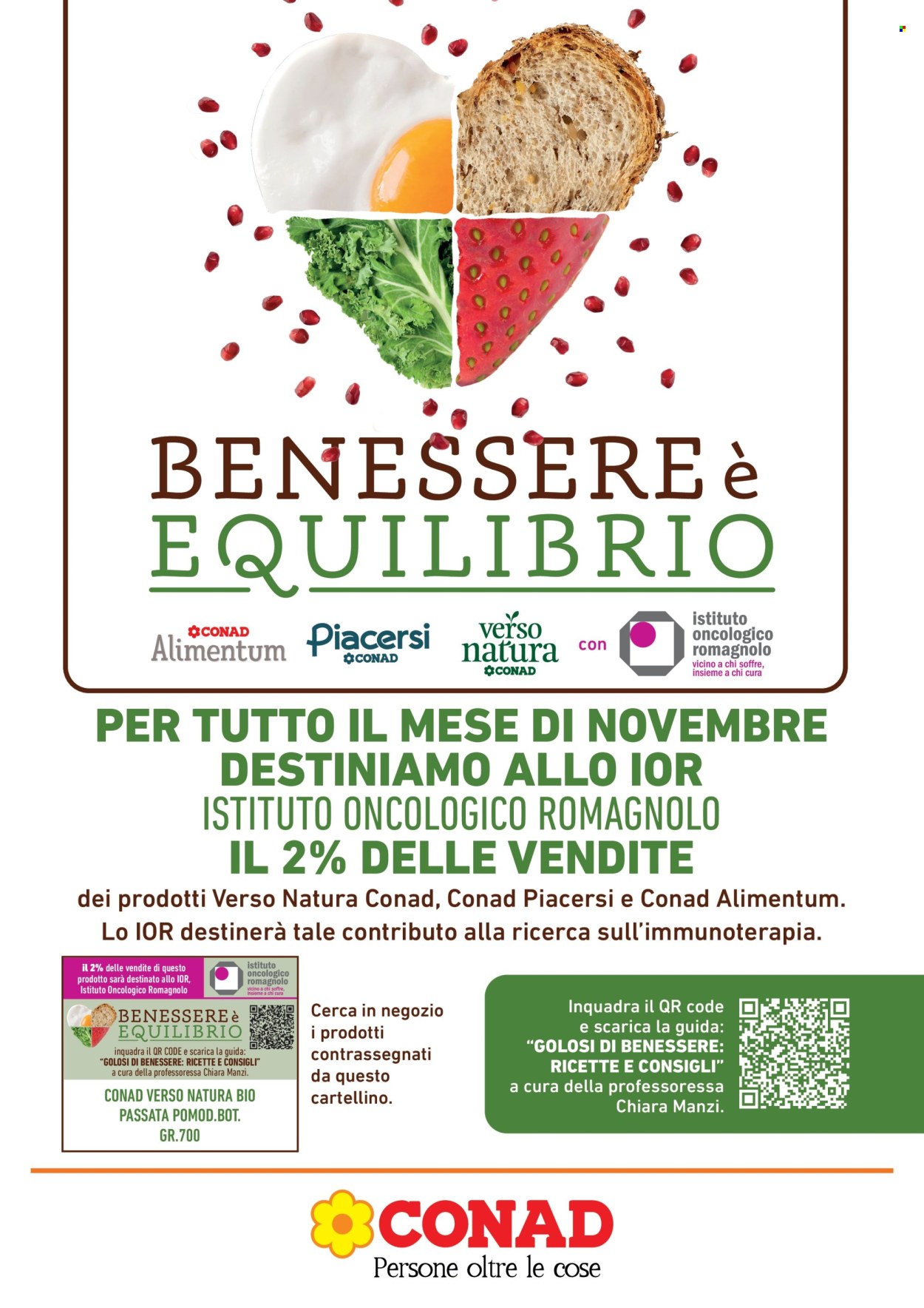 Volantino Conad - 29/10/2025 - 30/11/2025. Pagina 1