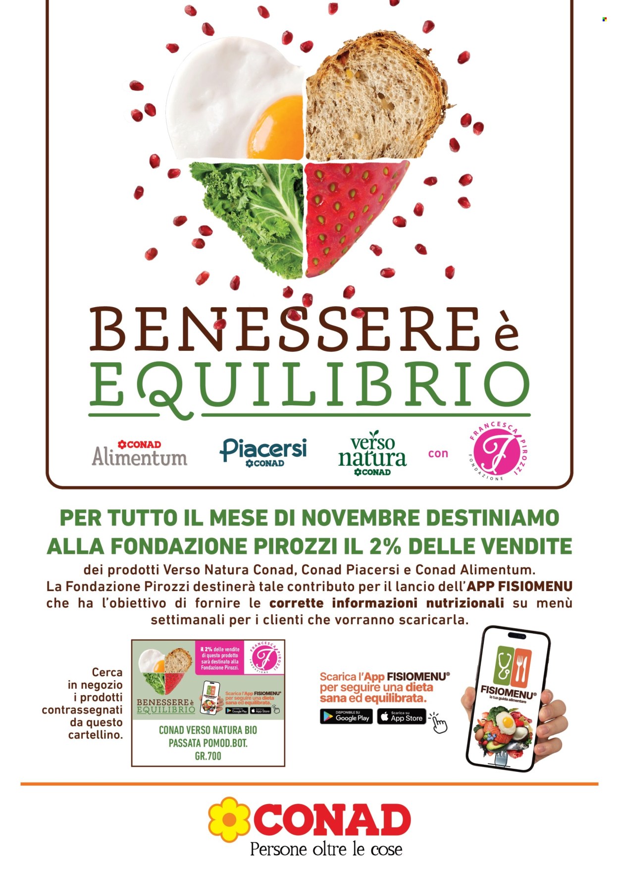 Volantino Conad - 29/10/2025 - 30/11/2025. Pagina 1