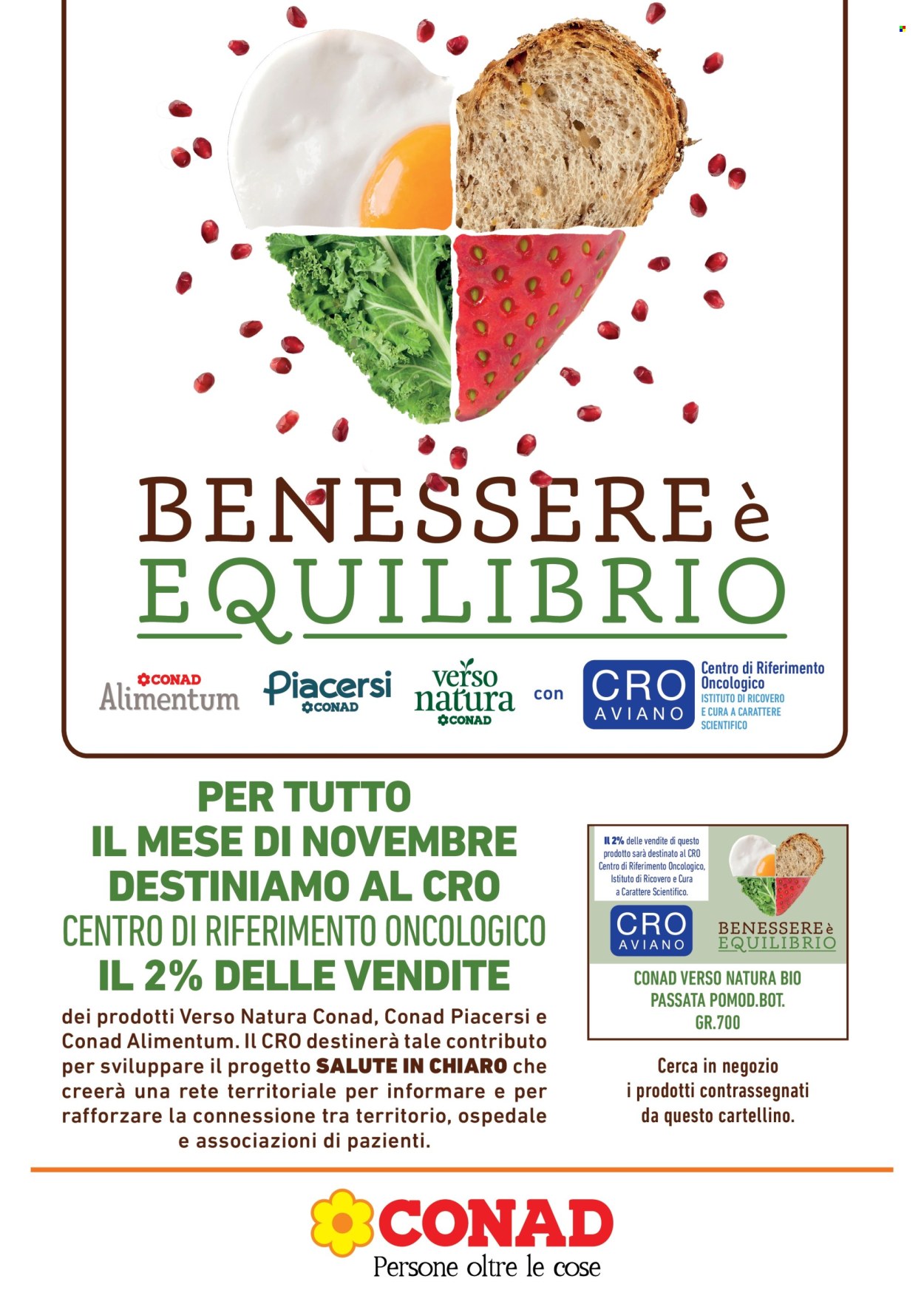 Volantino Conad - 29/10/2025 - 30/11/2025. Pagina 1