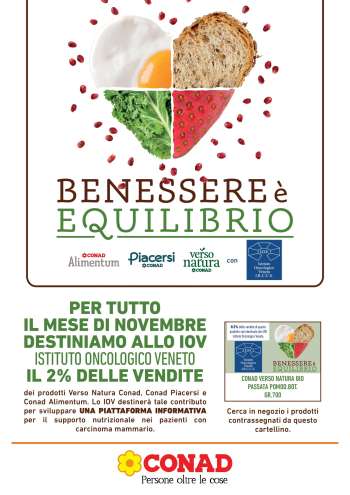Volantino Conad - 29/10/2025 - 30/11/2025.