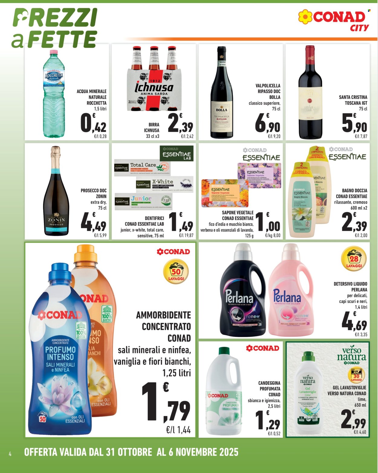 Volantino Conad City - 31/10/2025 - 6/11/2025. Pagina 4