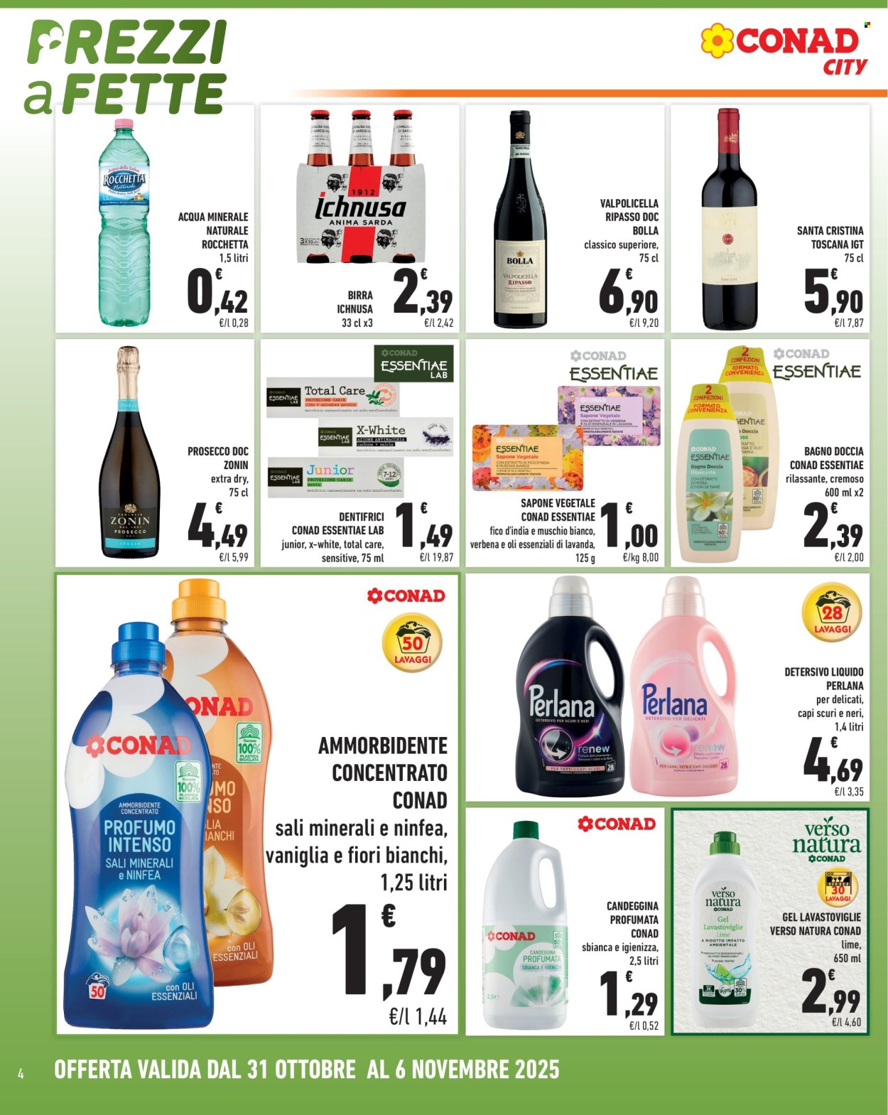 Volantino Conad - 31/10/2025 - 6/11/2025. Pagina 4