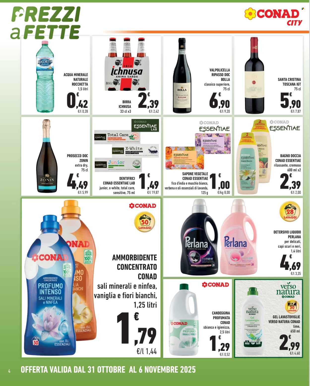 Volantino Conad City - 31/10/2025 - 6/11/2025. Pagina 4