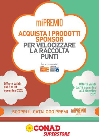 Volantino Conad - 6/11/2025 - 3/12/2025.