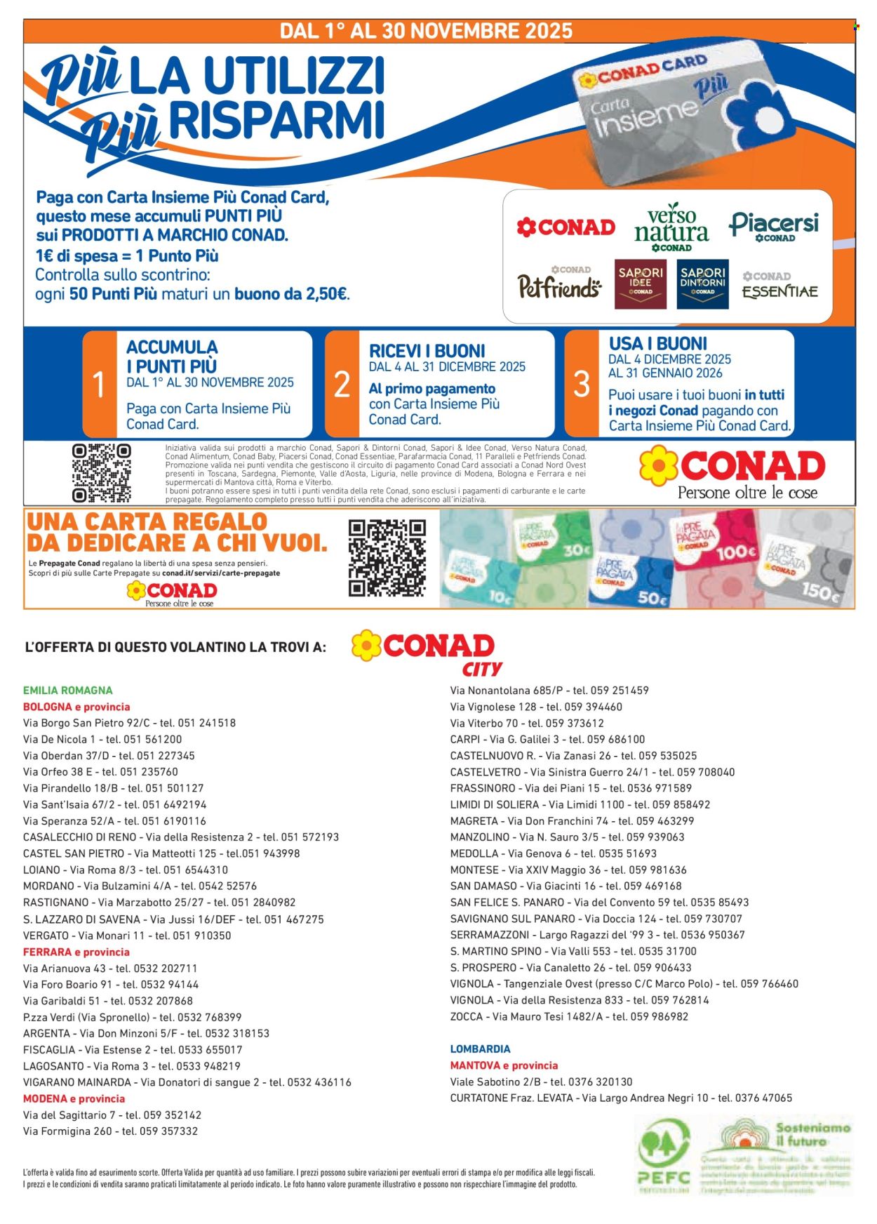 Volantino Conad - 6/11/2025 - 3/12/2025. Pagina 8