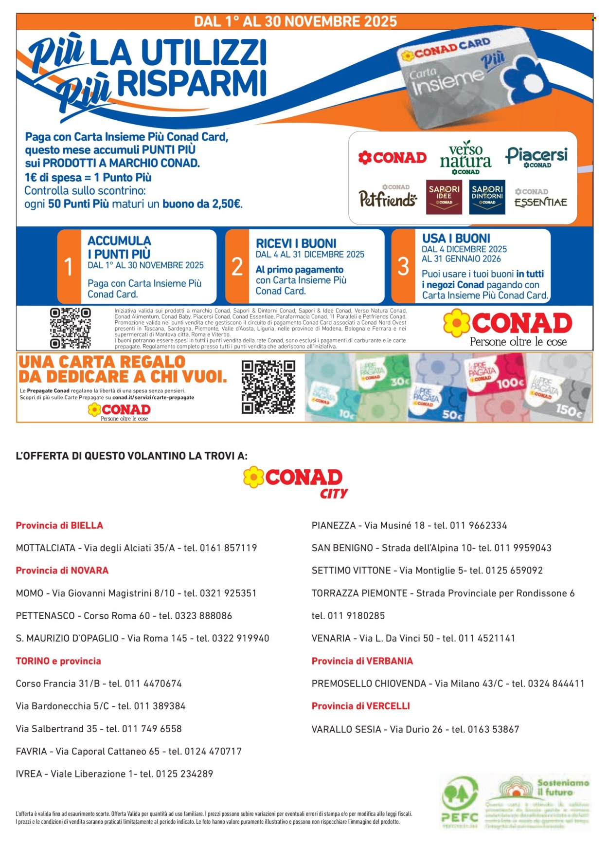 Volantino Conad - 6/11/2025 - 3/12/2025. Pagina 8