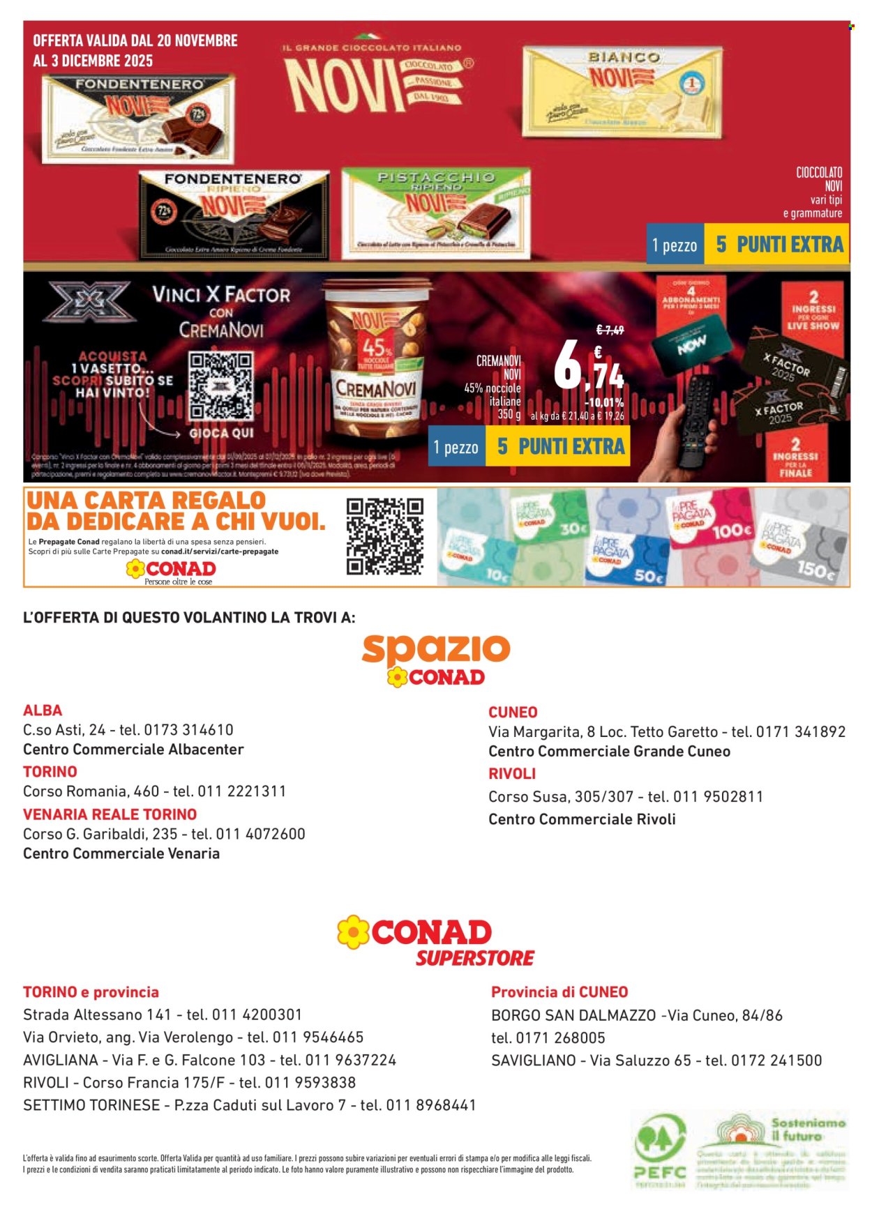 Volantino Conad - 6/11/2025 - 3/12/2025. Pagina 16