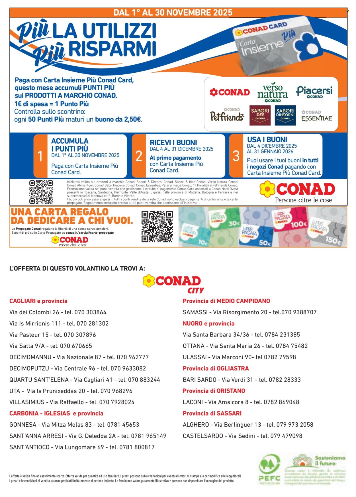 Volantino Conad - 6/11/2025 - 3/12/2025. Pagina 8