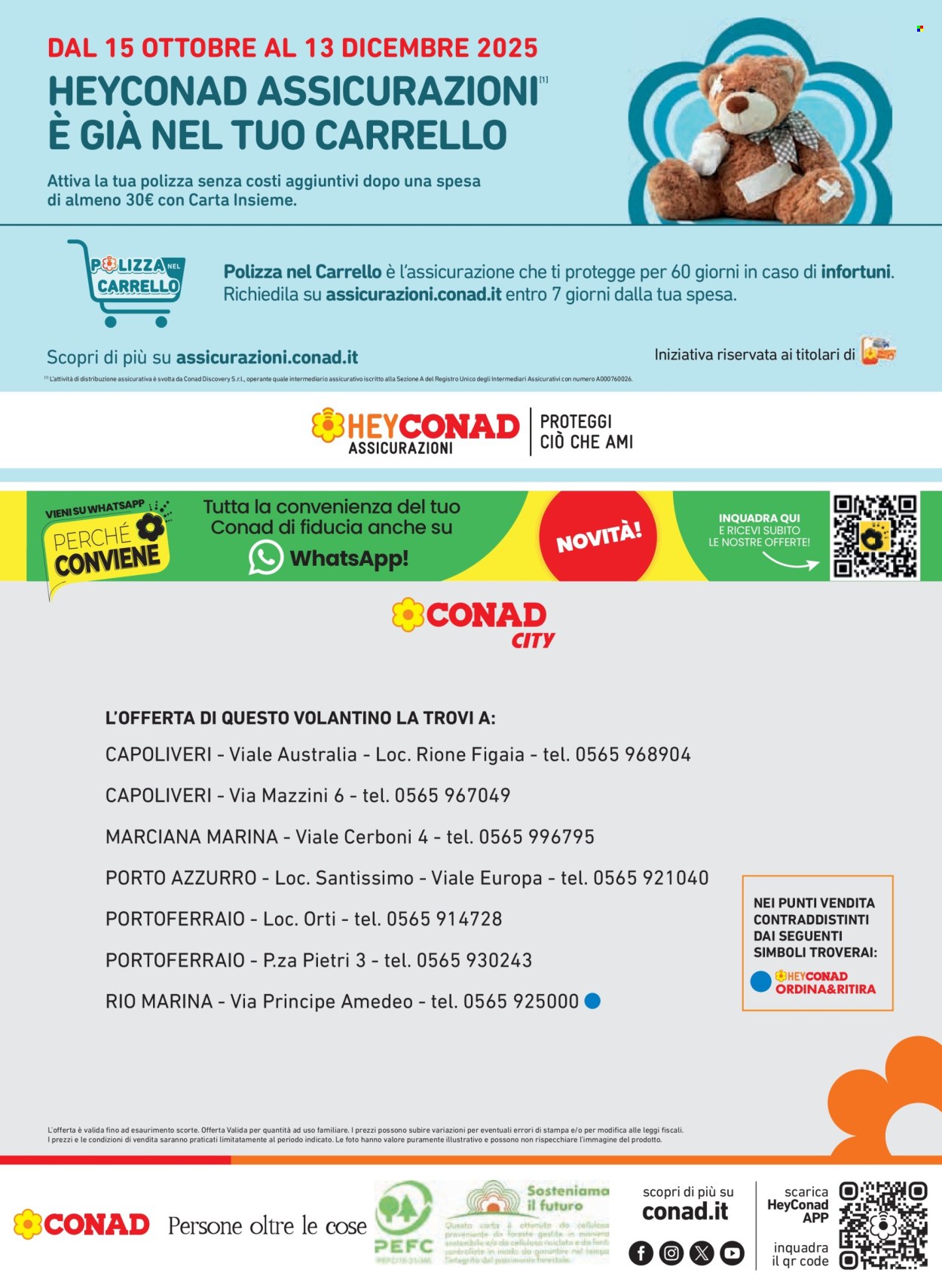 Volantino Conad City - 30/10/2025 - 5/11/2025. Pagina 4