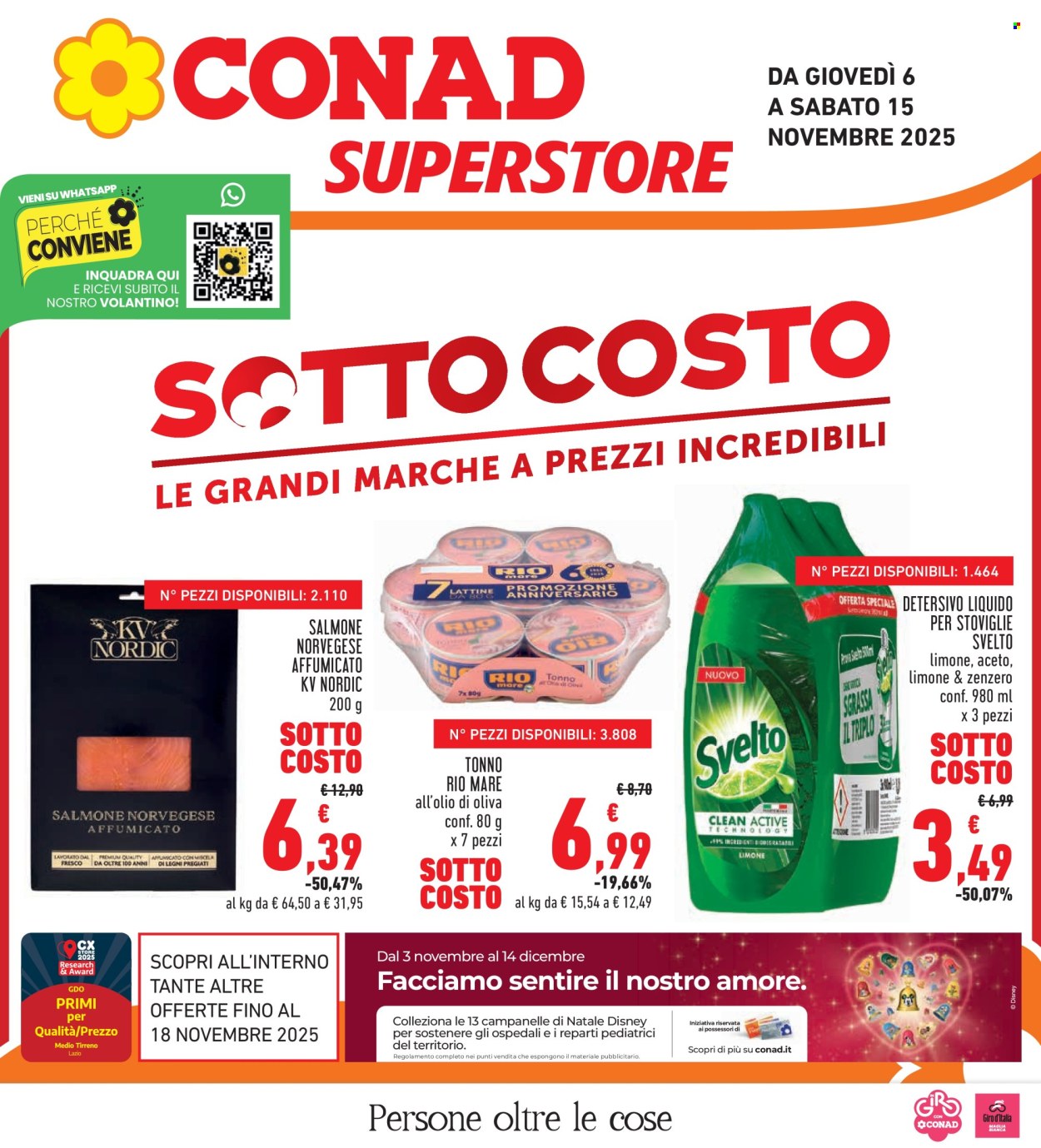 Volantino Conad - 6/11/2025 - 18/11/2025. Pagina 1