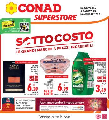 Volantino Conad - 6/11/2025 - 18/11/2025.