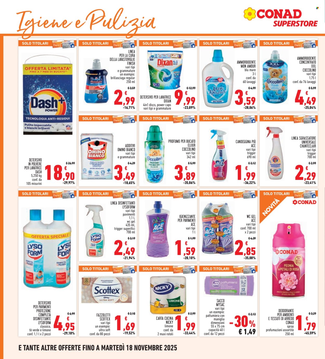 Volantino Conad - 6/11/2025 - 18/11/2025. Pagina 30