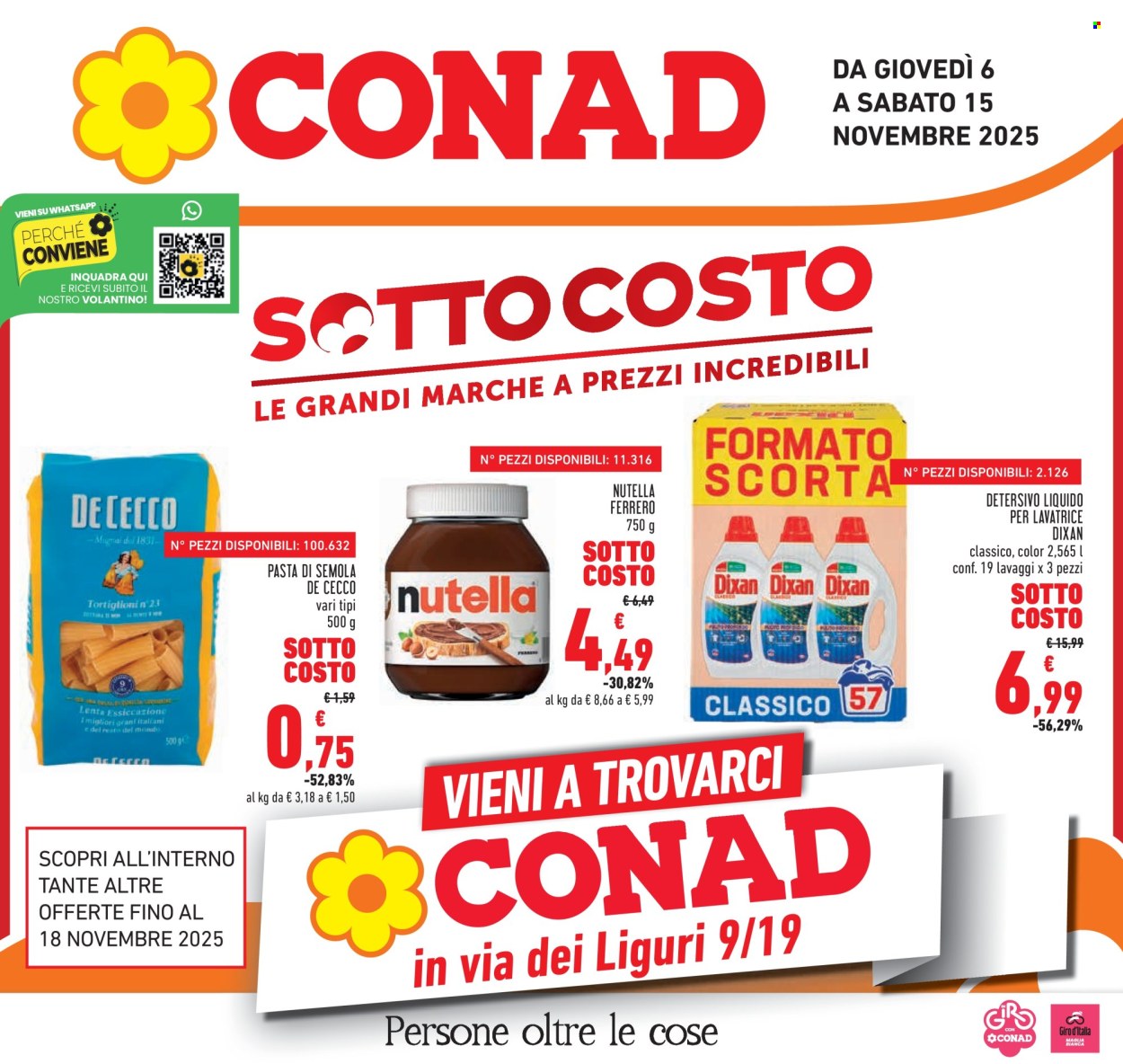 Volantino Conad City - 6/11/2025 - 18/11/2025. Pagina 1