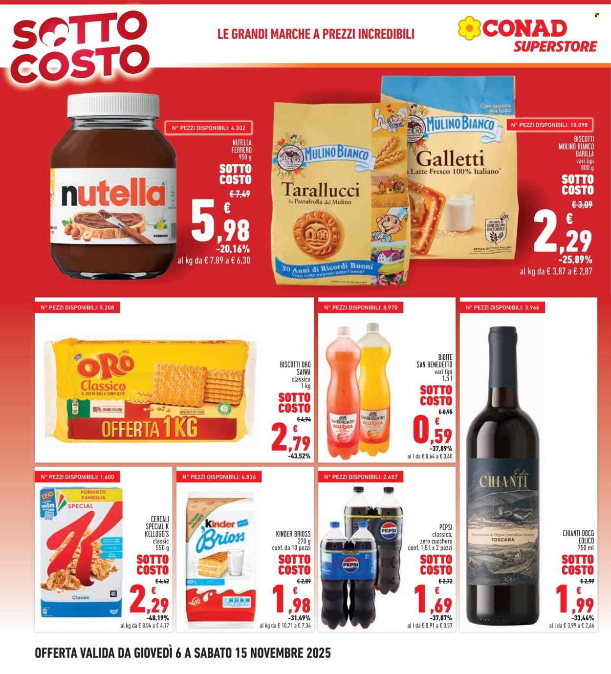 Volantino Conad - 6/11/2025 - 19/11/2025. Pagina 4