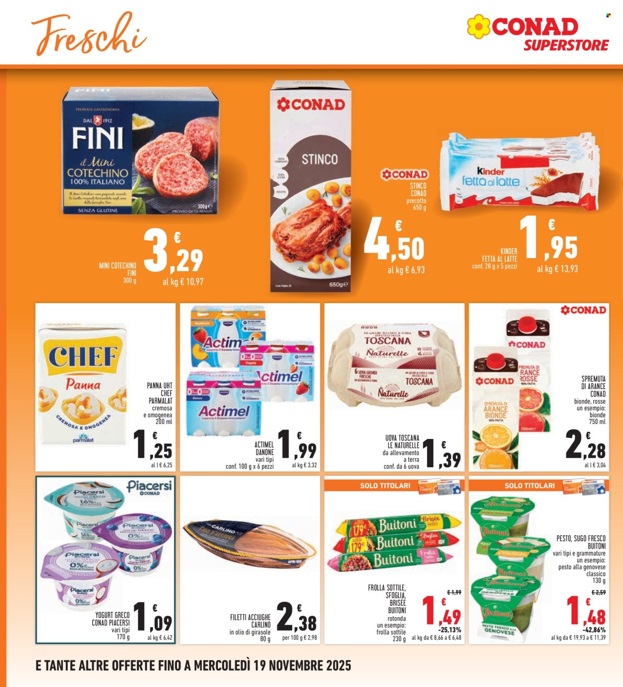 Volantino Conad - 6/11/2025 - 19/11/2025. Pagina 18