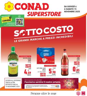 Volantino Conad Superstore - 6/11/2025 - 19/11/2025.