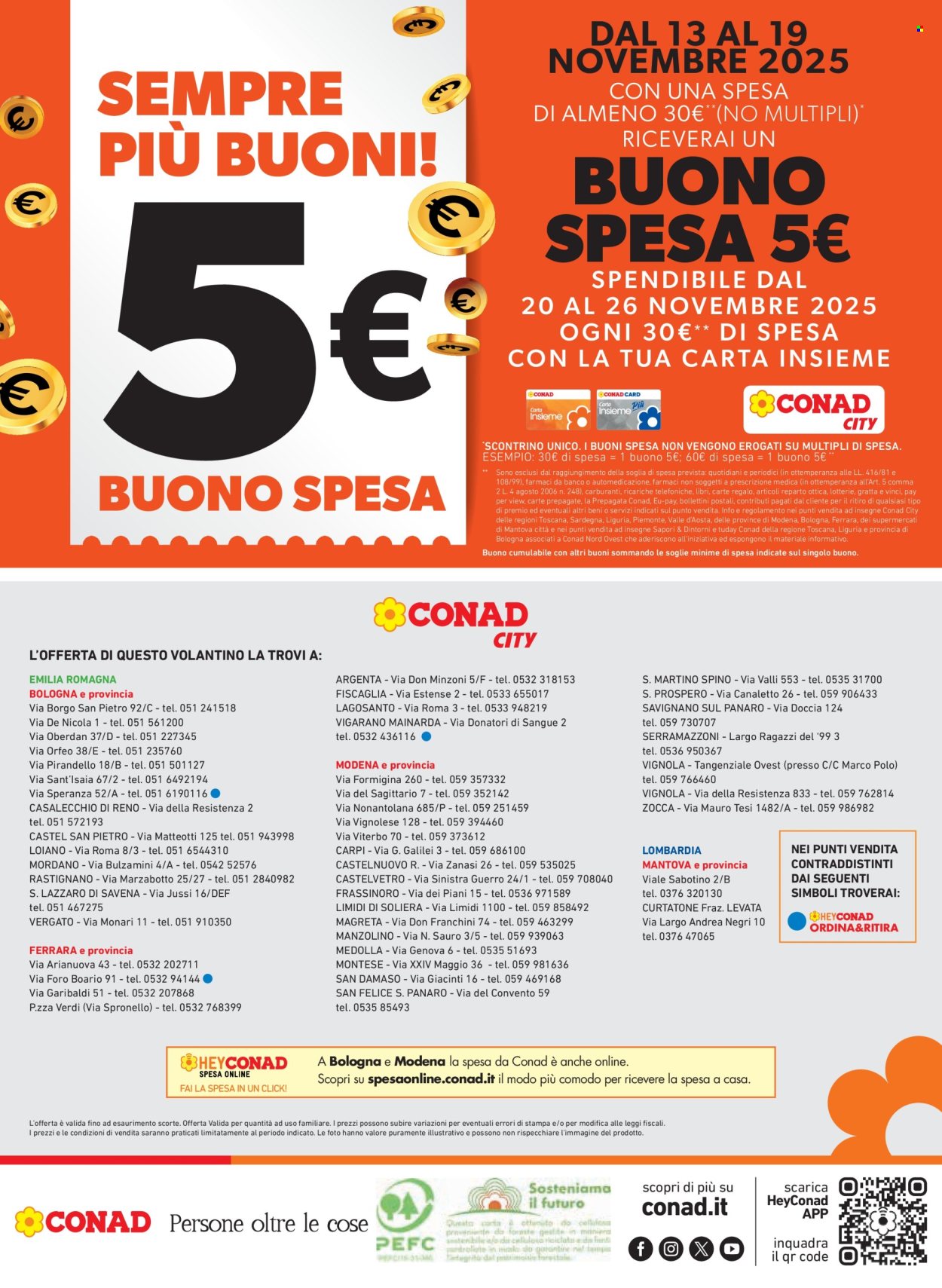 Volantino Conad - 6/11/2025 - 19/11/2025. Pagina 24