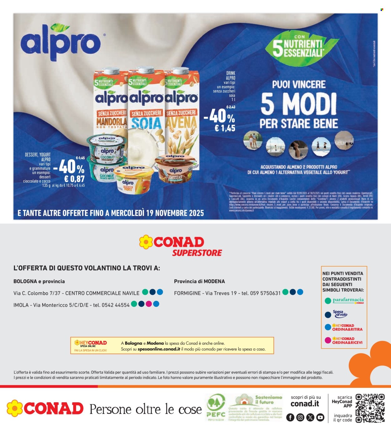 Volantino Conad Superstore - 6/11/2025 - 19/11/2025. Pagina 40