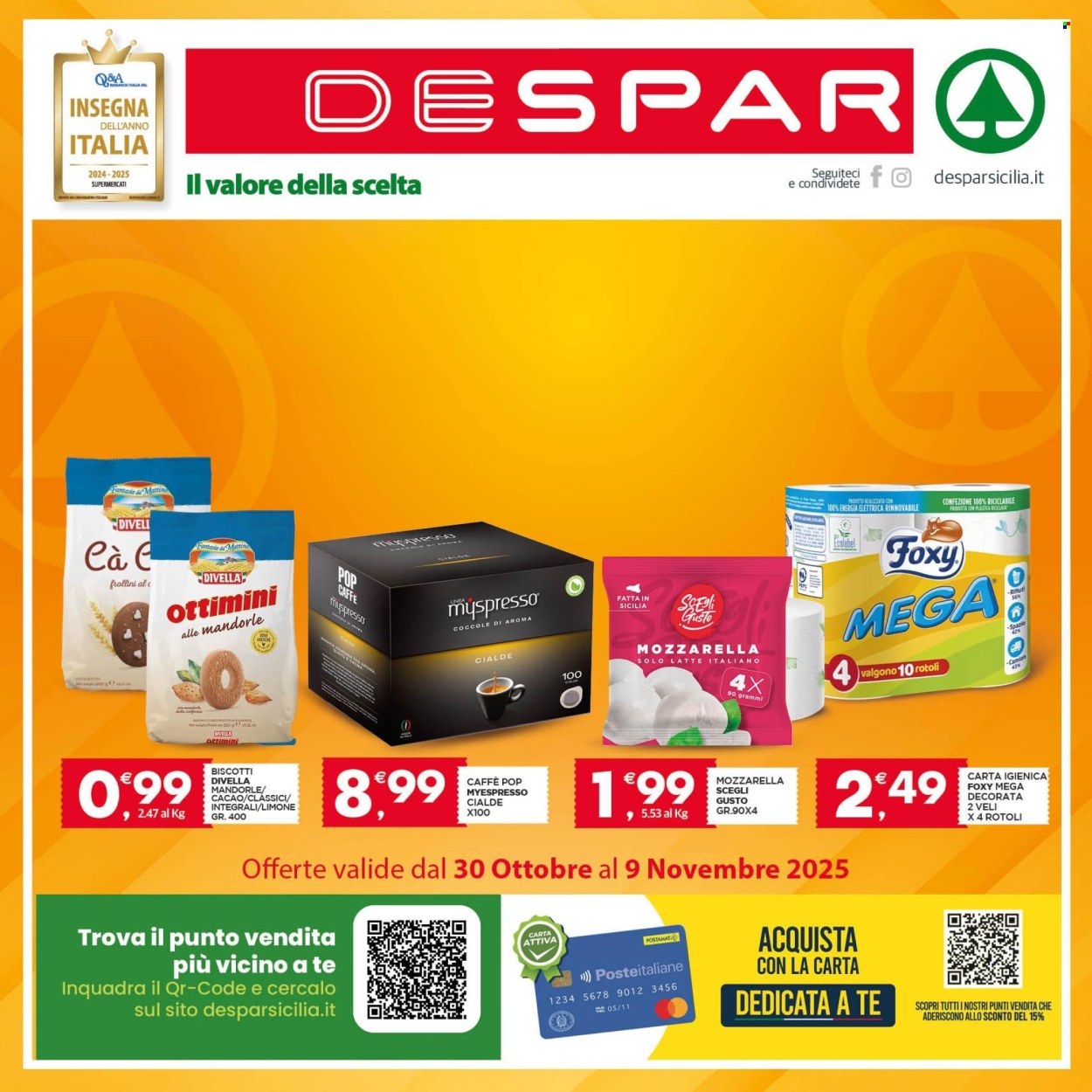 Volantino Despar - 30/10/2025 - 9/11/2025. Pagina 22