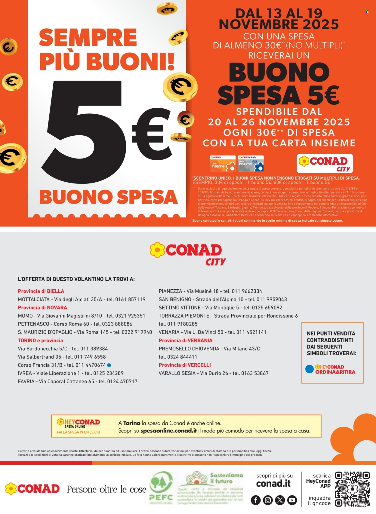 Volantino Conad - 6/11/2025 - 19/11/2025. Pagina 24