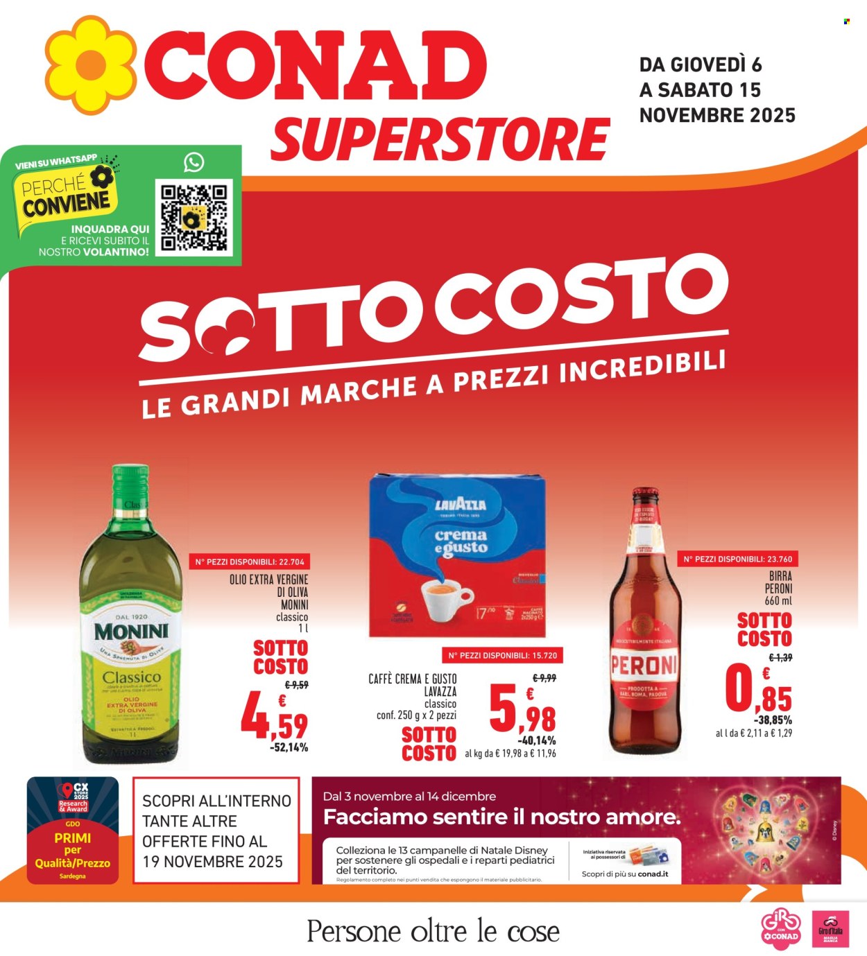 Volantino Conad - 6/11/2025 - 19/11/2025. Pagina 1