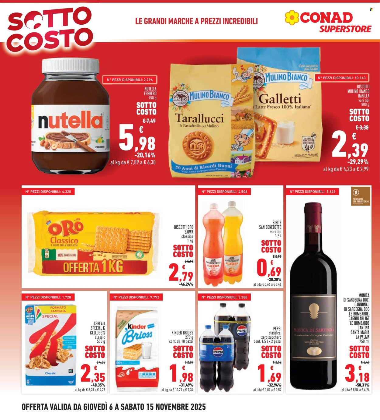 Volantino Conad - 6/11/2025 - 19/11/2025. Pagina 4
