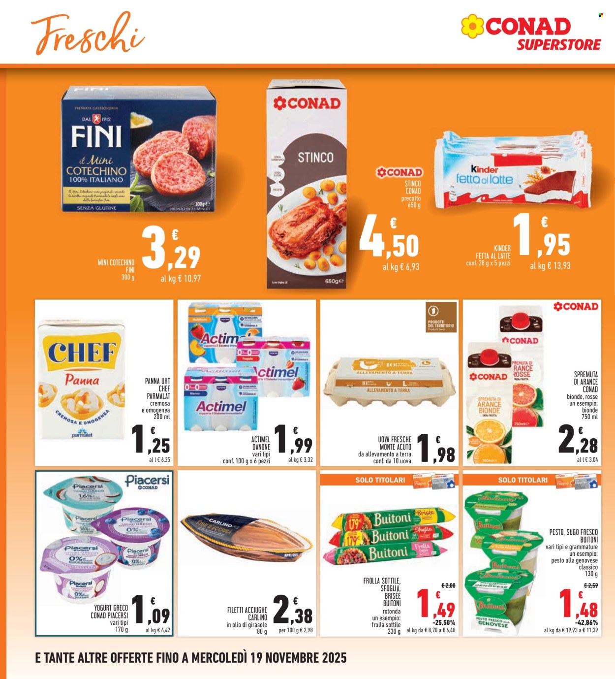 Volantino Conad - 6/11/2025 - 19/11/2025. Pagina 18