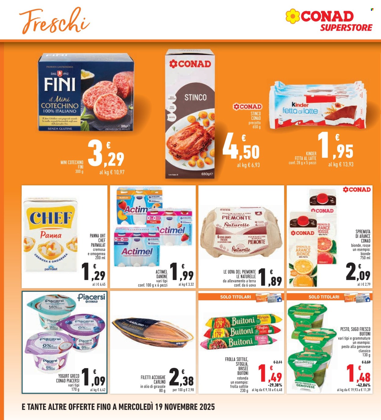 Volantino Conad - 6/11/2025 - 19/11/2025. Pagina 18