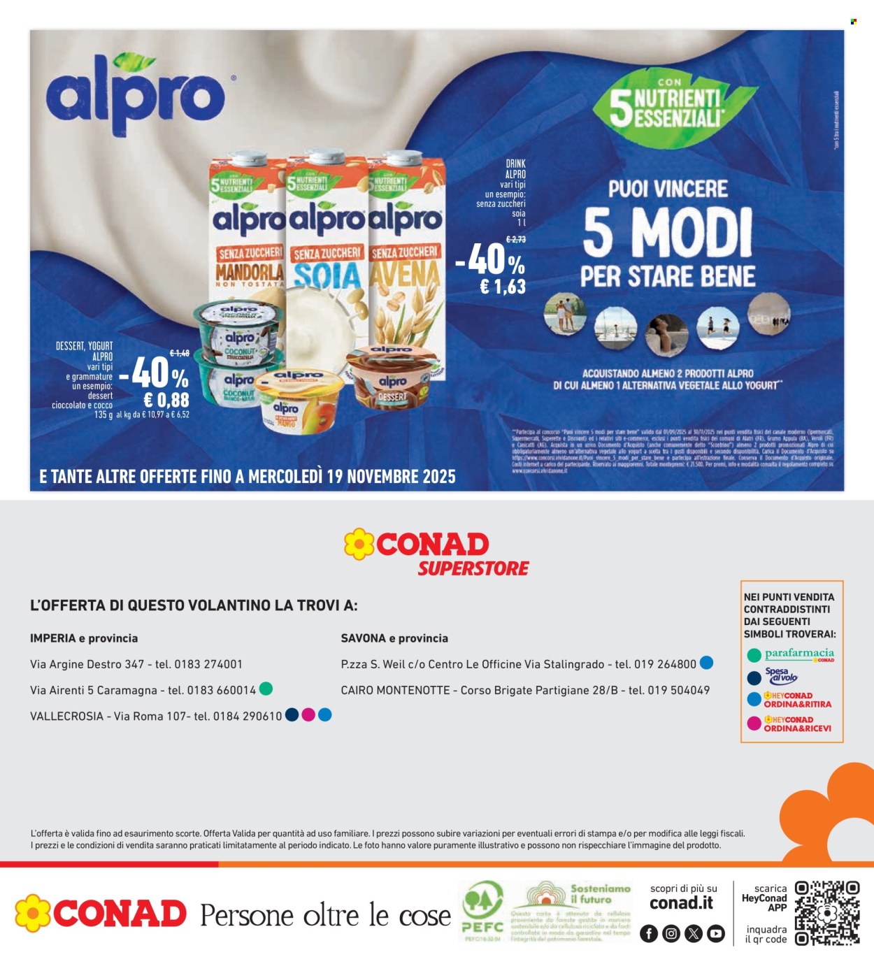 Volantino Conad Superstore - 6/11/2025 - 19/11/2025. Pagina 40