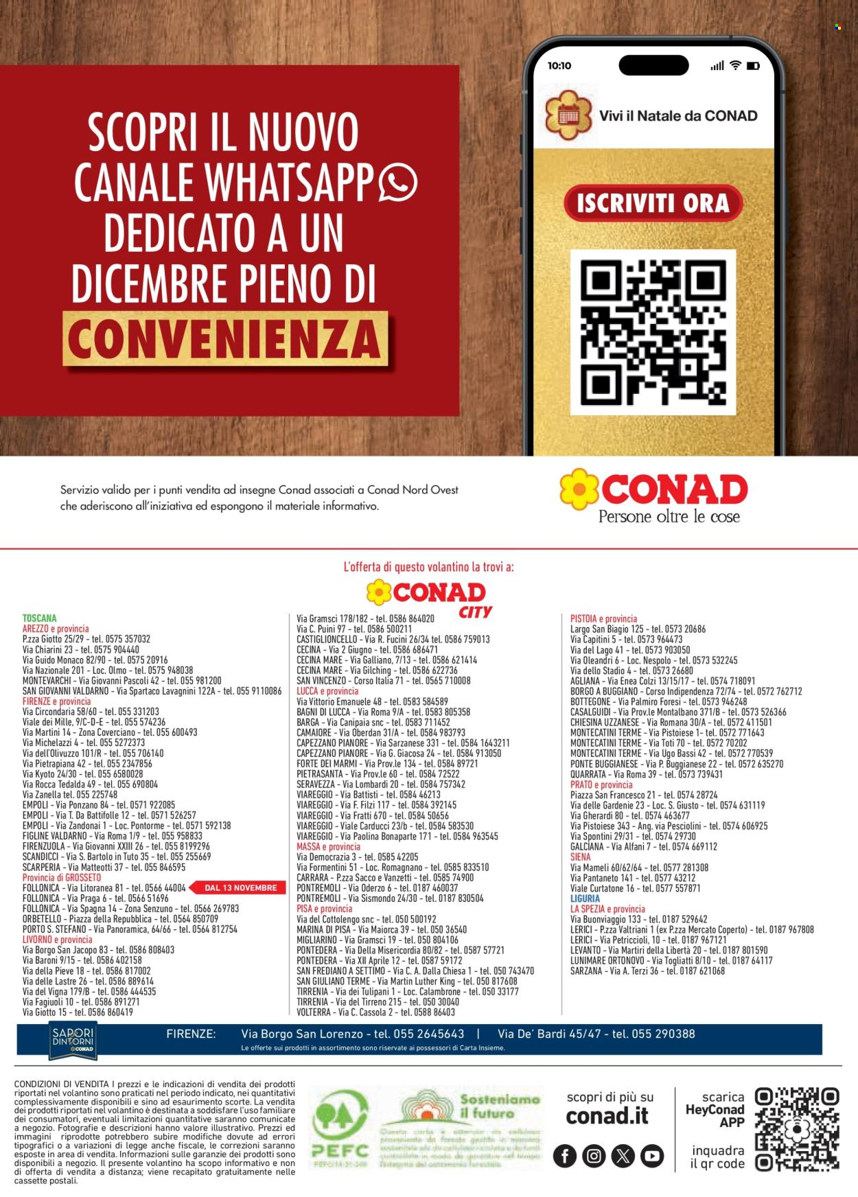 Volantino Conad - 6/11/2025 - 24/12/2025. Pagina 8