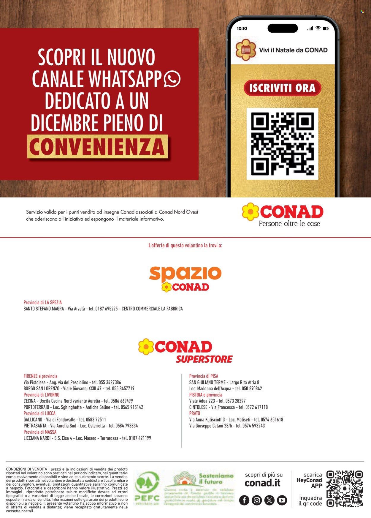 Volantino Conad - 6/11/2025 - 24/12/2025. Pagina 20