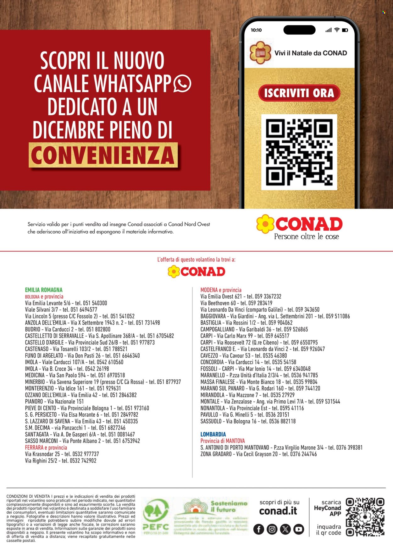Volantino Conad - 6/11/2025 - 24/12/2025. Pagina 16