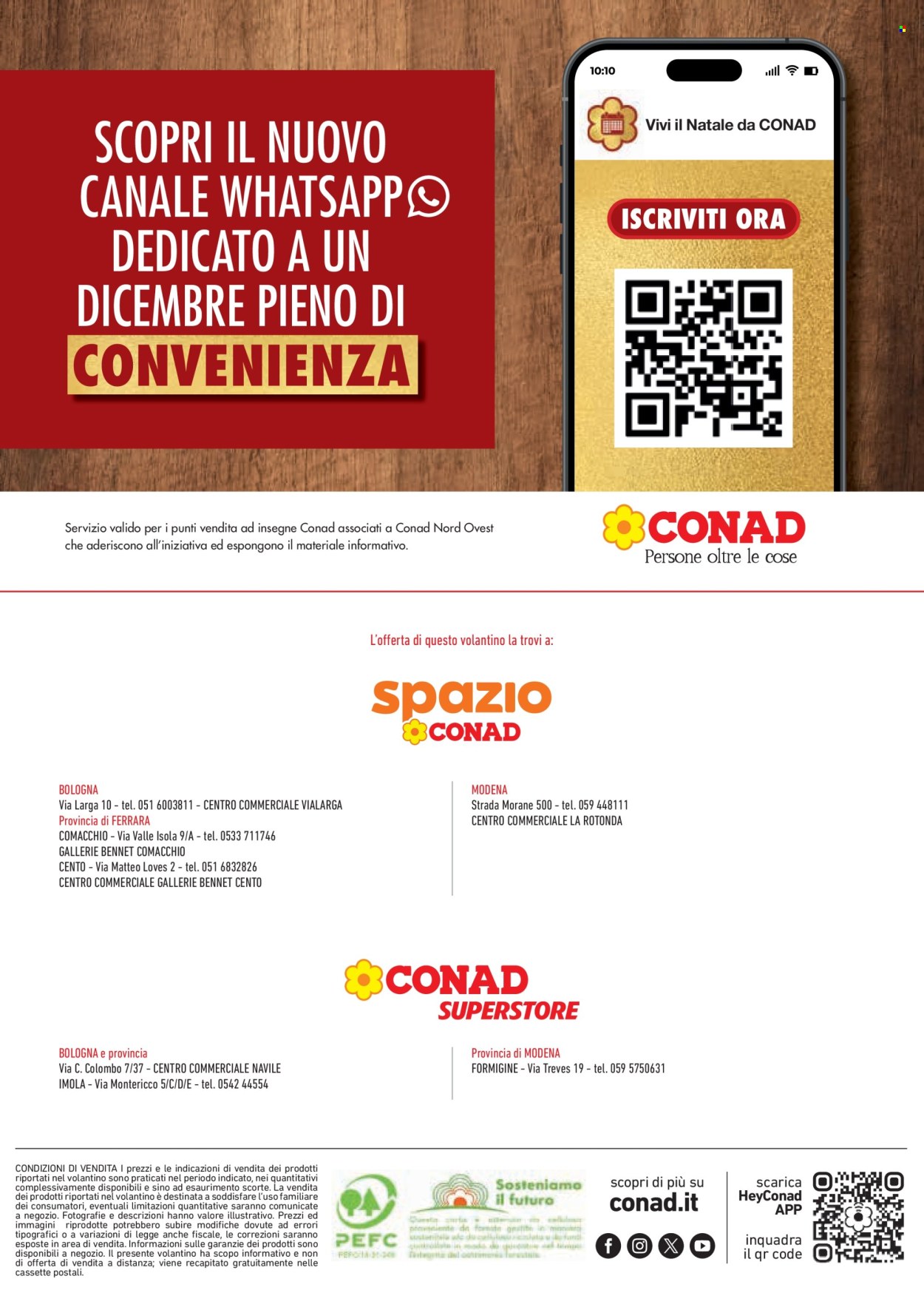 Volantino Conad - 6/11/2025 - 24/12/2025. Pagina 20