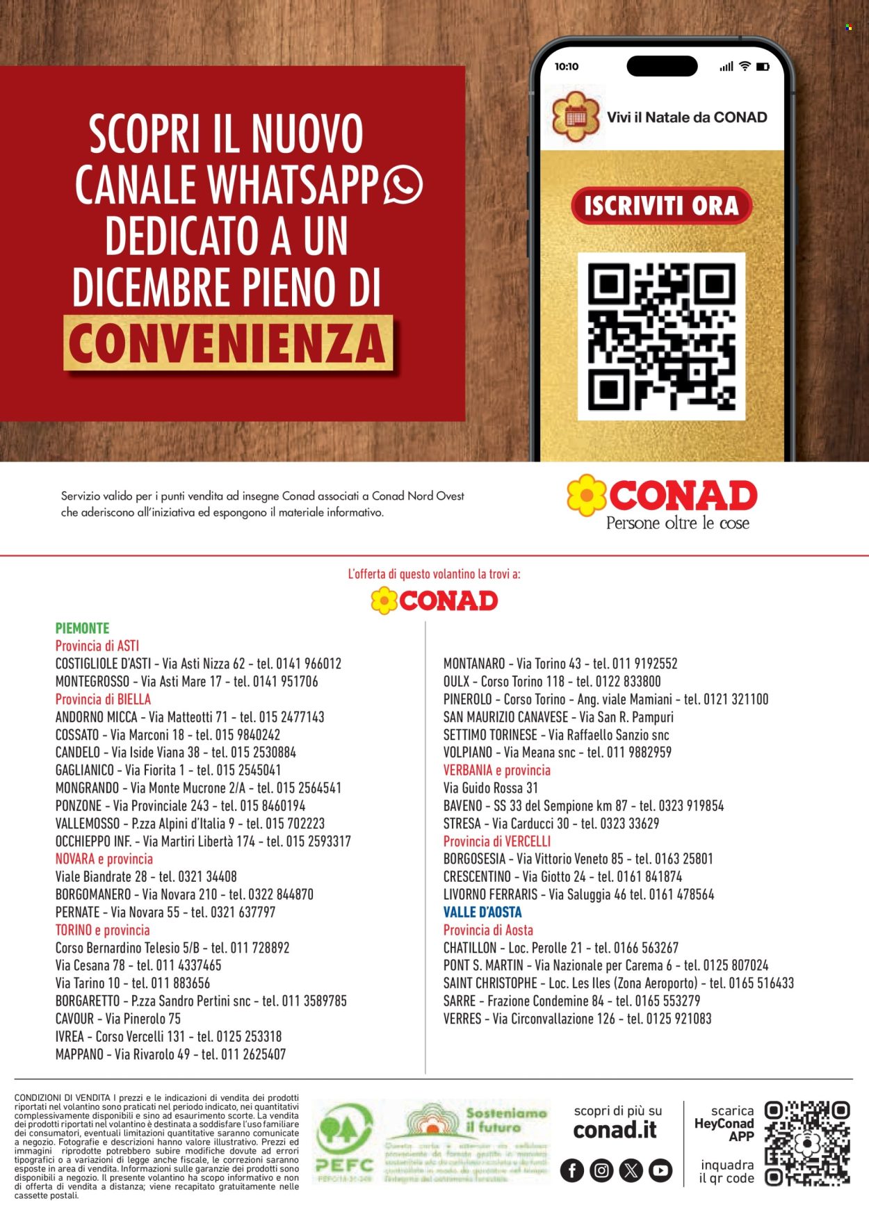 Volantino Conad - 6/11/2025 - 24/12/2025. Pagina 16