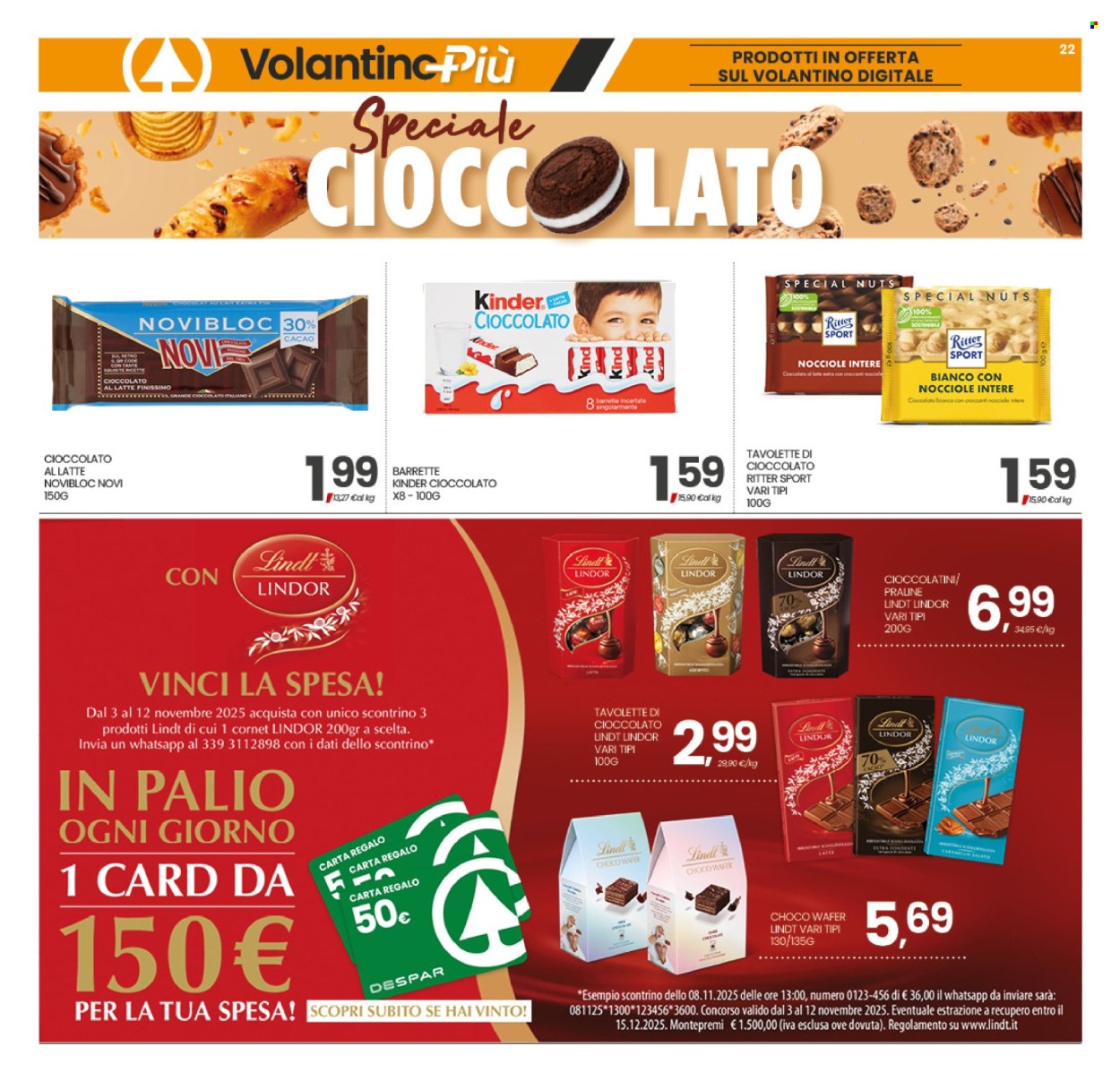 Volantino Eurospar - 3/11/2025 - 12/11/2025. Pagina 21