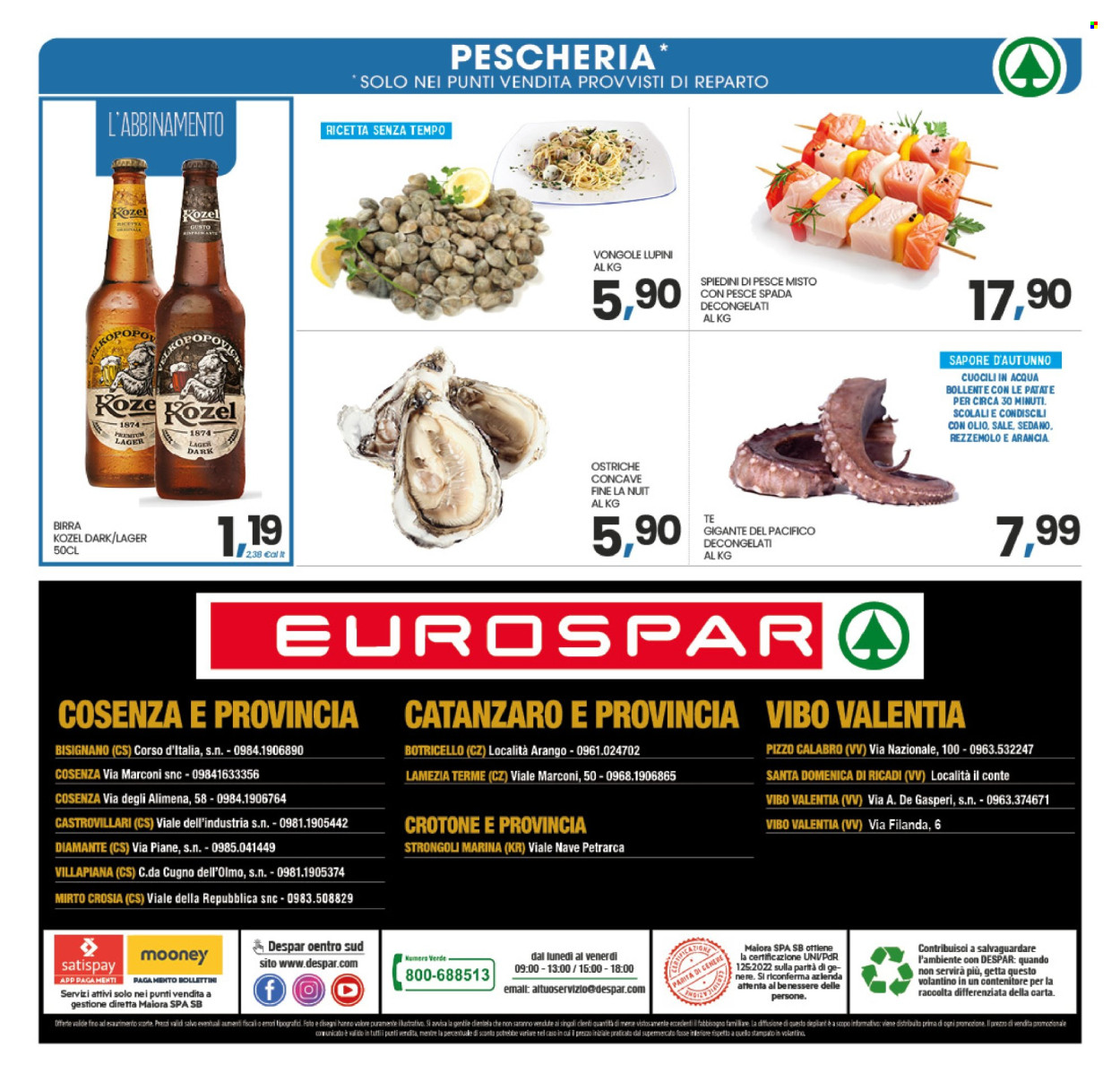 Volantino Eurospar - 3/11/2025 - 12/11/2025. Pagina 30