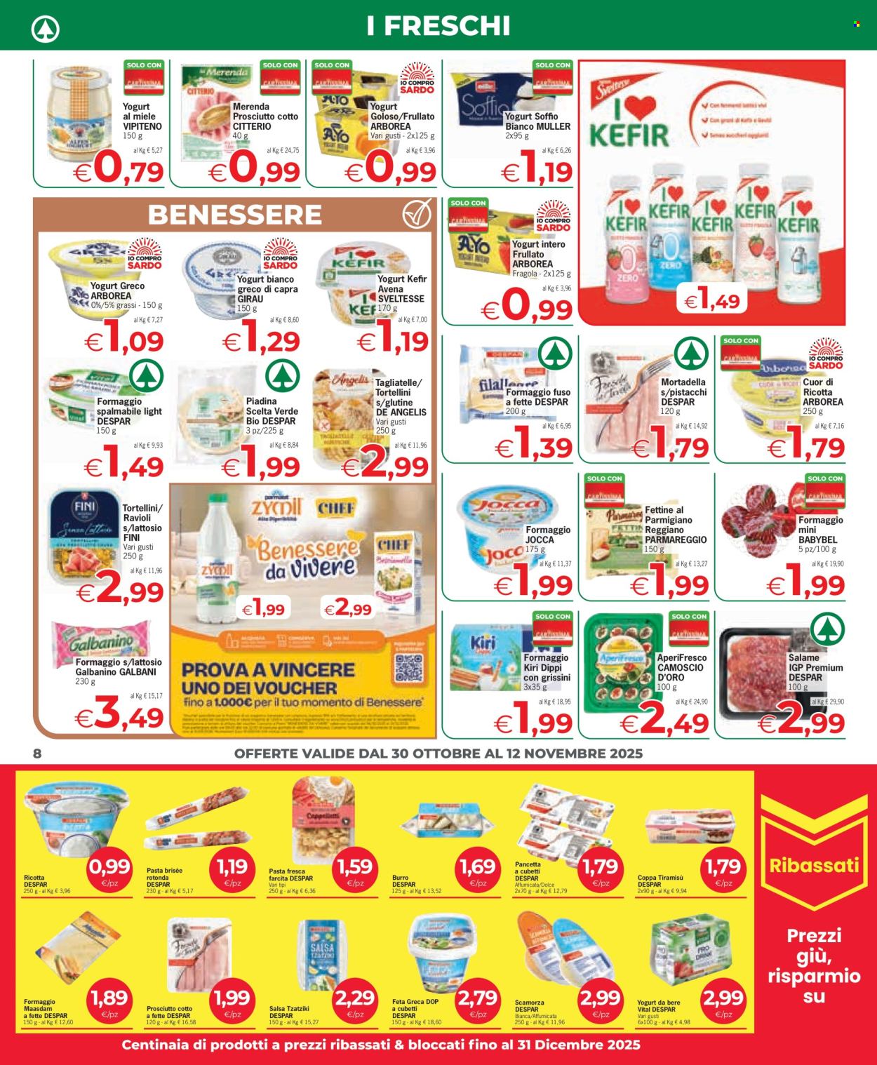Volantino Eurospar - 30/10/2025 - 12/11/2025. Pagina 8