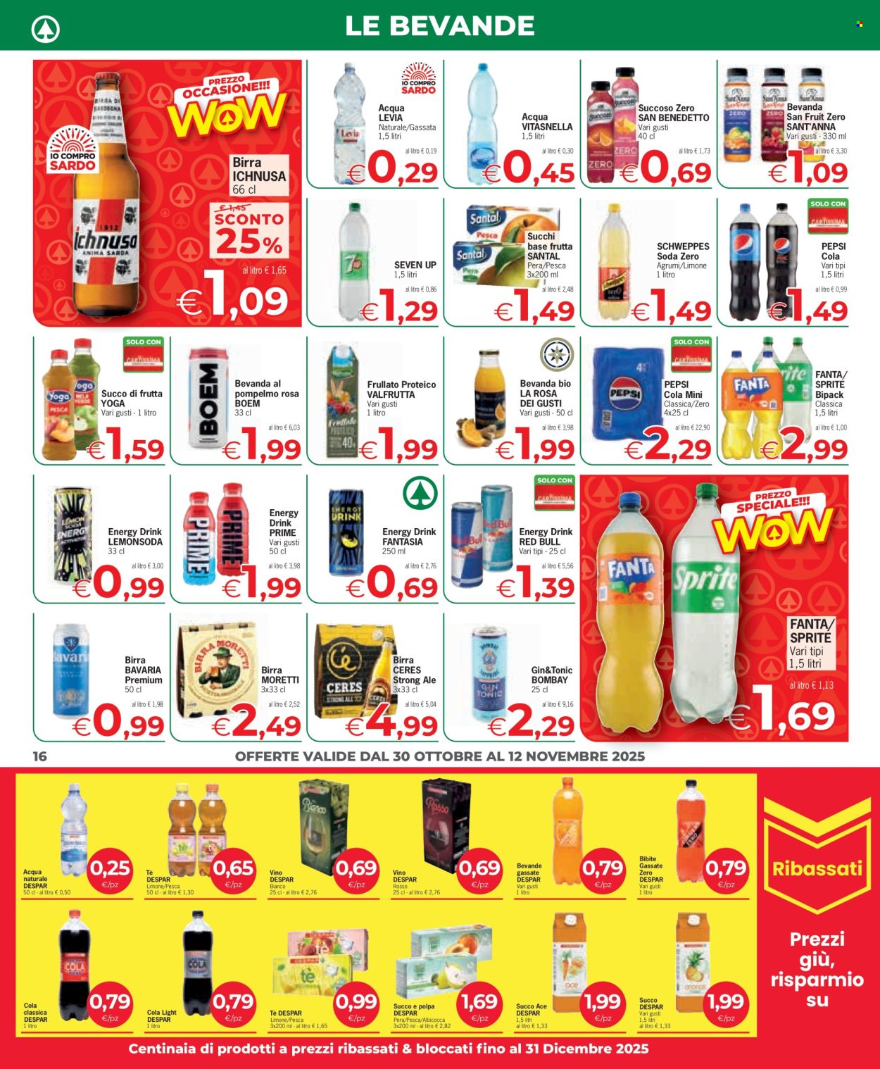 Volantino Eurospar - 30/10/2025 - 12/11/2025. Pagina 16