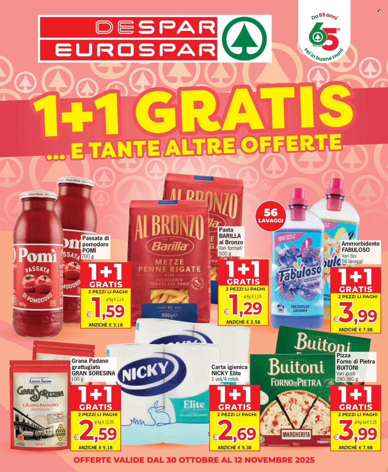 Volantino Eurospar - 30/10/2025 - 12/11/2025. Pagina 1