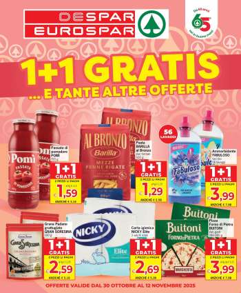Volantino Eurospar - 30/10/2025 - 12/11/2025.