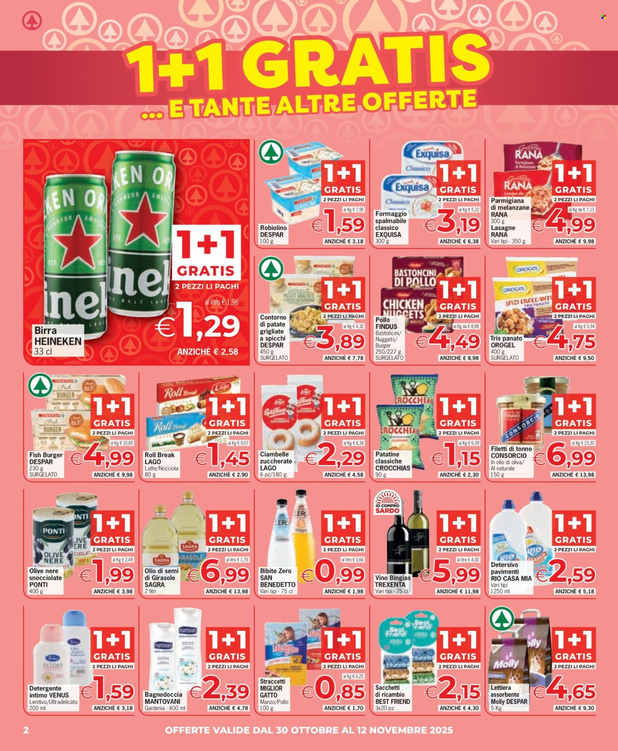 Volantino Eurospar - 30/10/2025 - 12/11/2025. Pagina 2