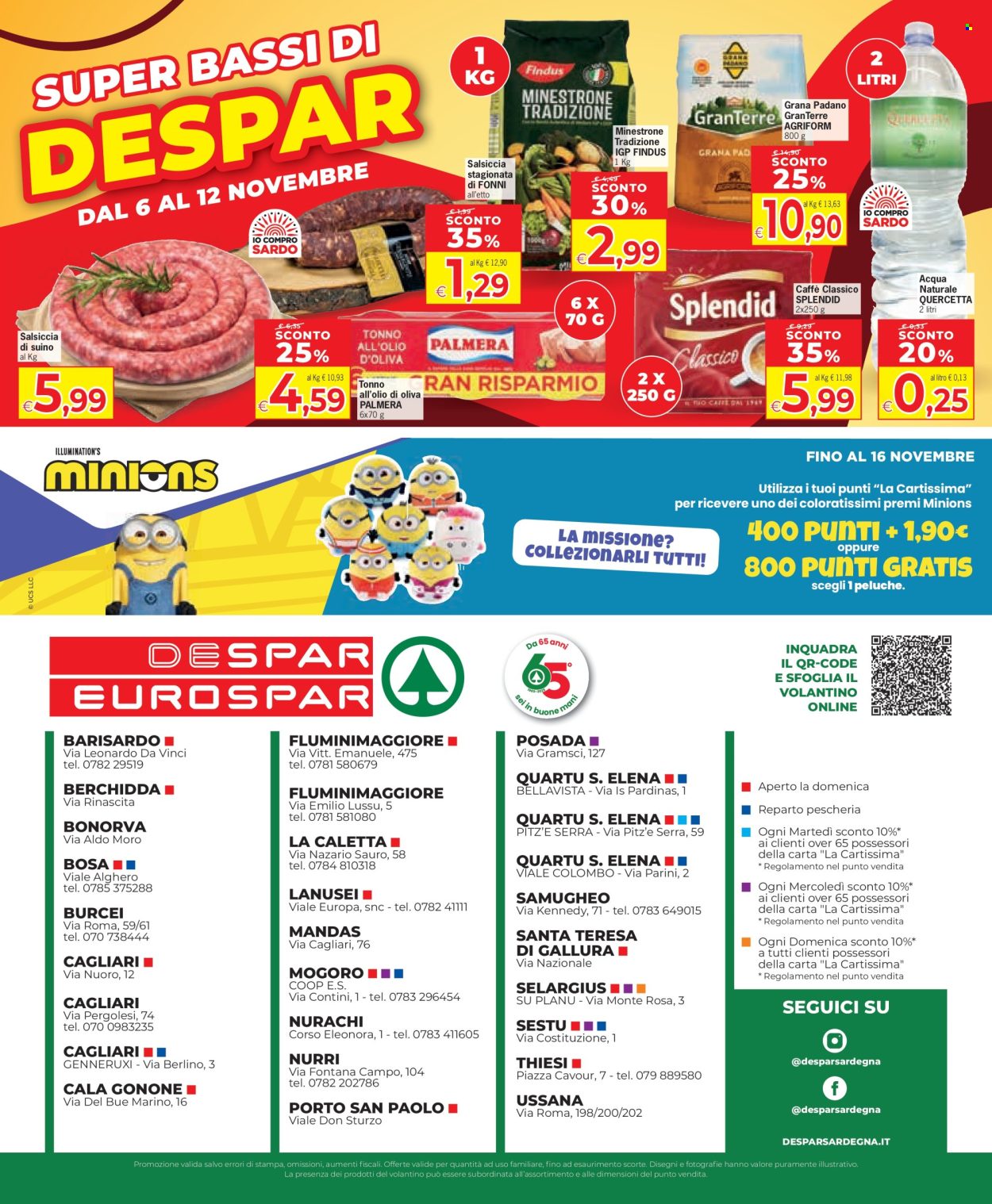 Volantino Eurospar - 30/10/2025 - 12/11/2025. Pagina 12