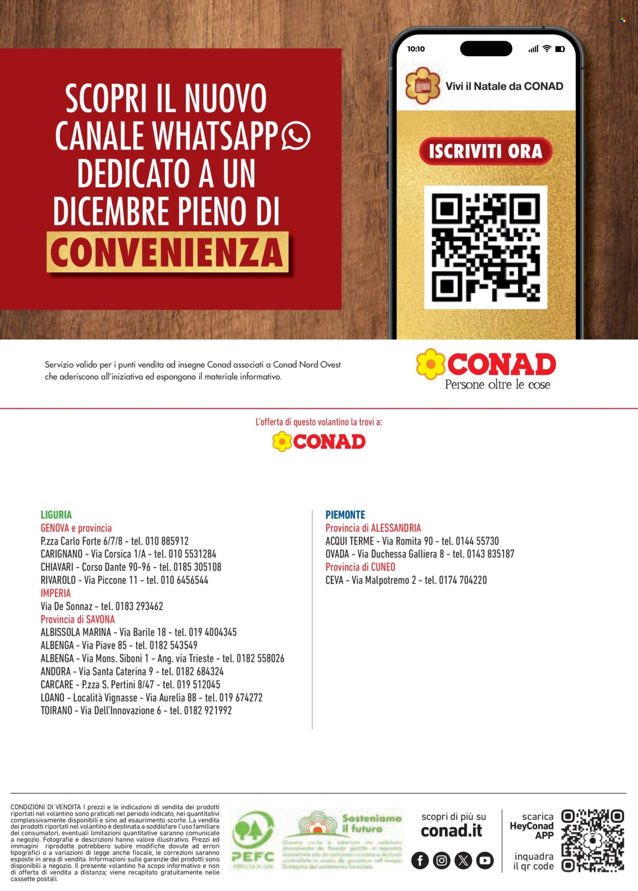 Volantino Conad - 6/11/2025 - 24/12/2025. Pagina 16