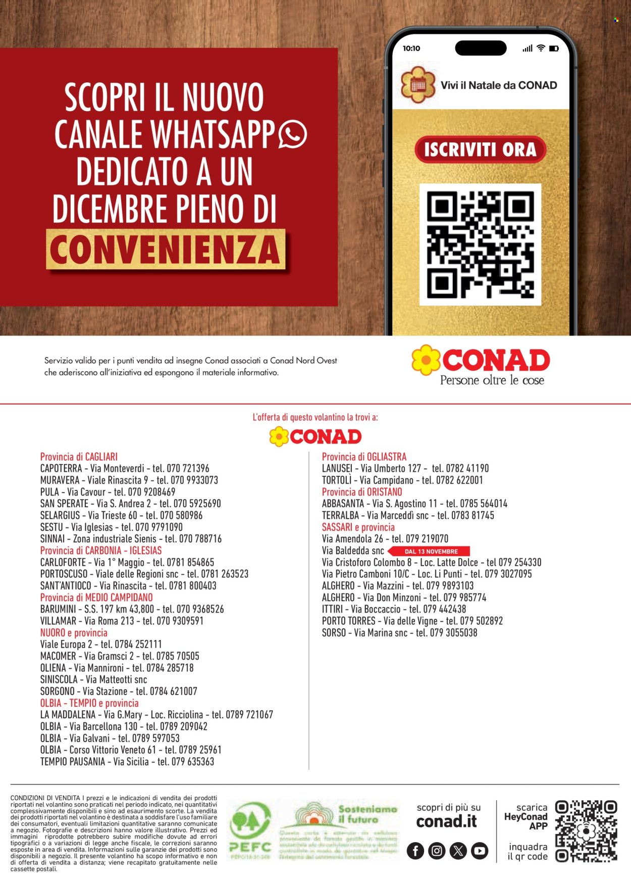 Volantino Conad - 6/11/2025 - 24/12/2025. Pagina 16